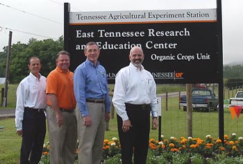 Photo of Opening of the Organic Crops Unit